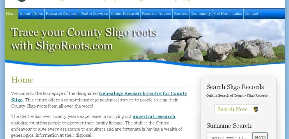 Launch of County Sligo Heritage and Genealogy Centre website