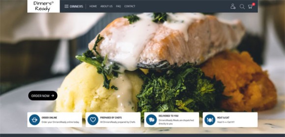 Dinners Ready eCommerce Website