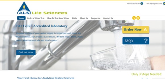 ALS Life Sciences, Water Testing Services Ireland