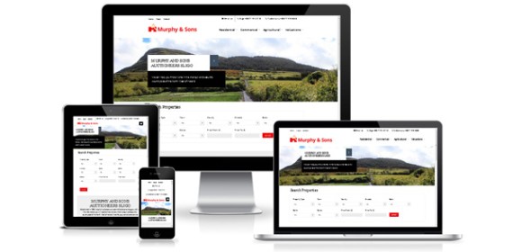 Responsive website for Murphy and Sons