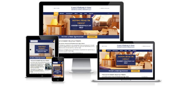 Launch of new responsive site for Doherty Removals