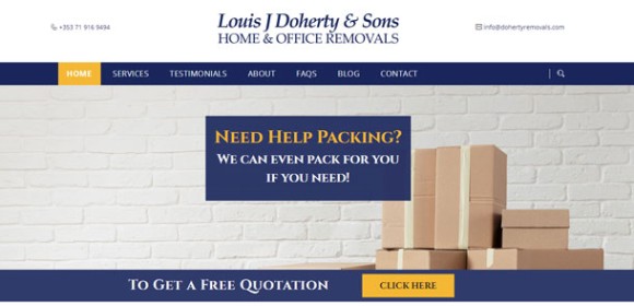 Louis J Doherty & Sons, Home and Office Removals