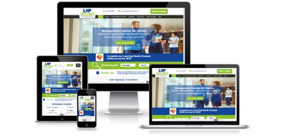 LHP Skillnet Responsive Website and Web App