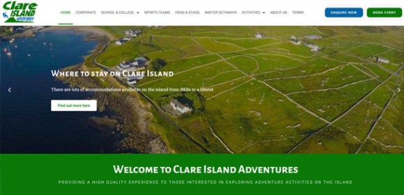 Clare Island Adventures Redesign