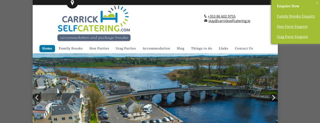 A Fresh Redesign for Carrick Self Catering