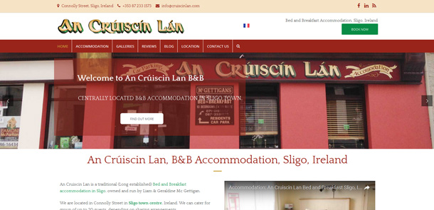 An Crúiscin Lan, B&B Sligo