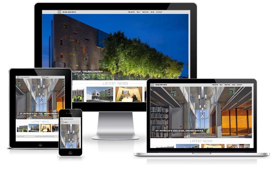 New website for Taylor Architects