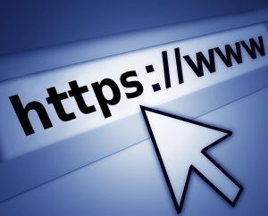 The SSL Certificate installation indicated by HTTPS in the browser